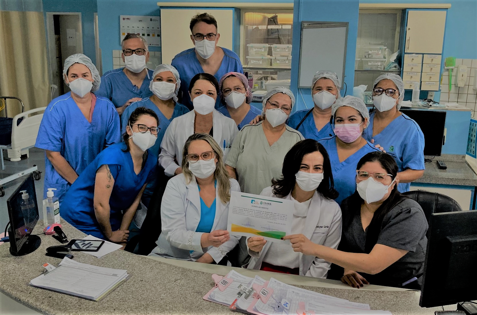 Hospital São José alcança marca de um ano sem infecções do trato urinário na UTI
